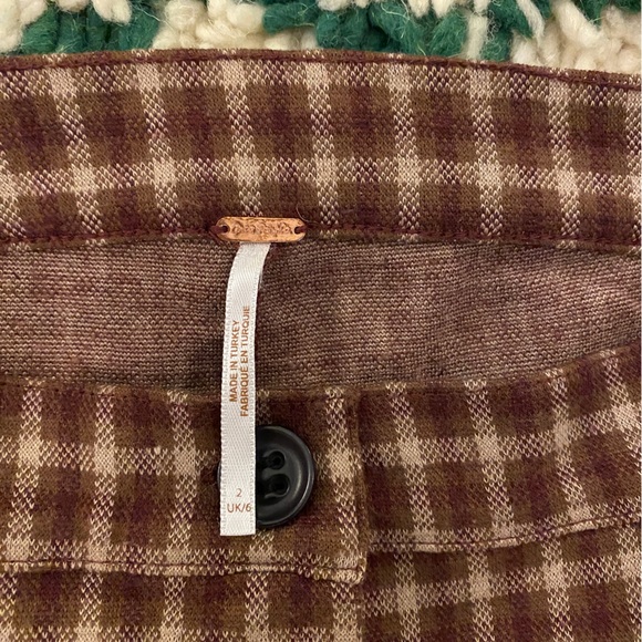 Free People Flannel Pants - Picture 5 of 8